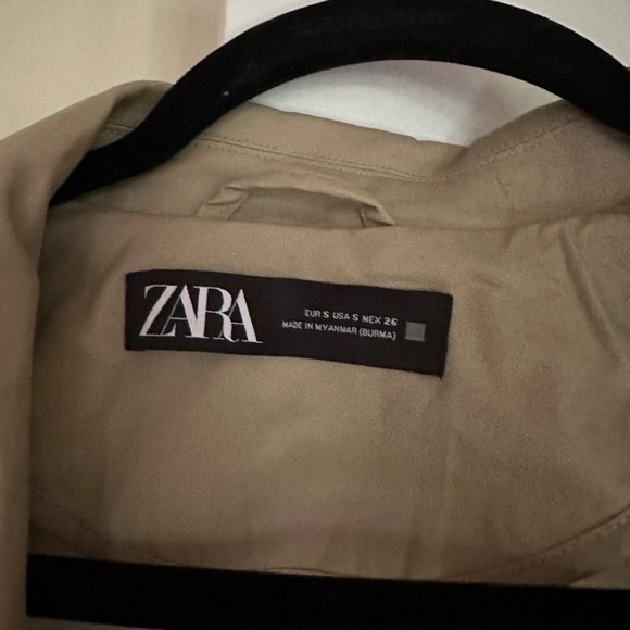 Zara trench coat size small - Picture 3 of 3